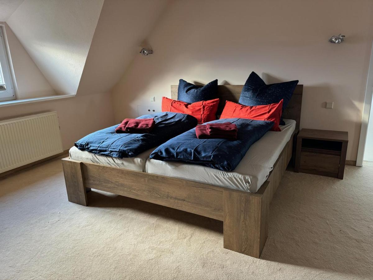 205 Qm "Traumtor" Mit Sauna, Whirlpool, Kamin Und 3 Terrassen Mit Blick In Die Boehmisch Saechsische Schweiz Drezda Kültér fotó